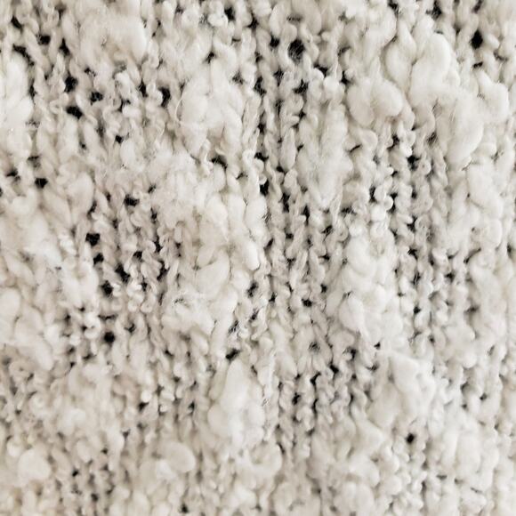 Chaus Sweater Womens White Ivory Short Sleeve Knit Textured Top Medium Minimal - Picture 8 of 11